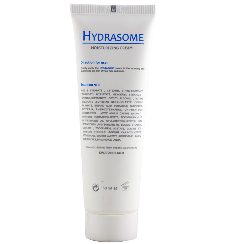 کرم مرطوب کننده و آبرسان فیس دوکس مدل hydrasome مناسب پوست خشک و حساس