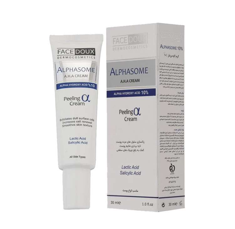 کرم لایه بردار %AHA 10 فیس دوکس مدل Alphasome