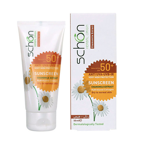 کرم ضد آفتاب رنگی شون ⁺SPF50