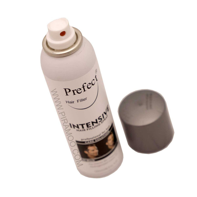 اسپری پرپشت کننده ظاهری مو پرفکت رنگ مشکی