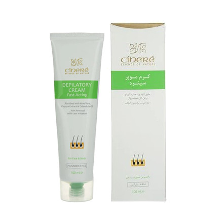 کرم مو بر سینره مناسب صورت و بدن