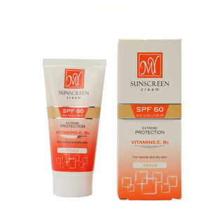 کرم ضد آفتاب رنگی مای SPF60 مناسب پوست نرمال و خشک