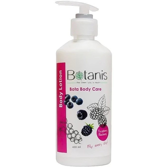 لوسیون بدن بلوبری و تمشک بوتانیس