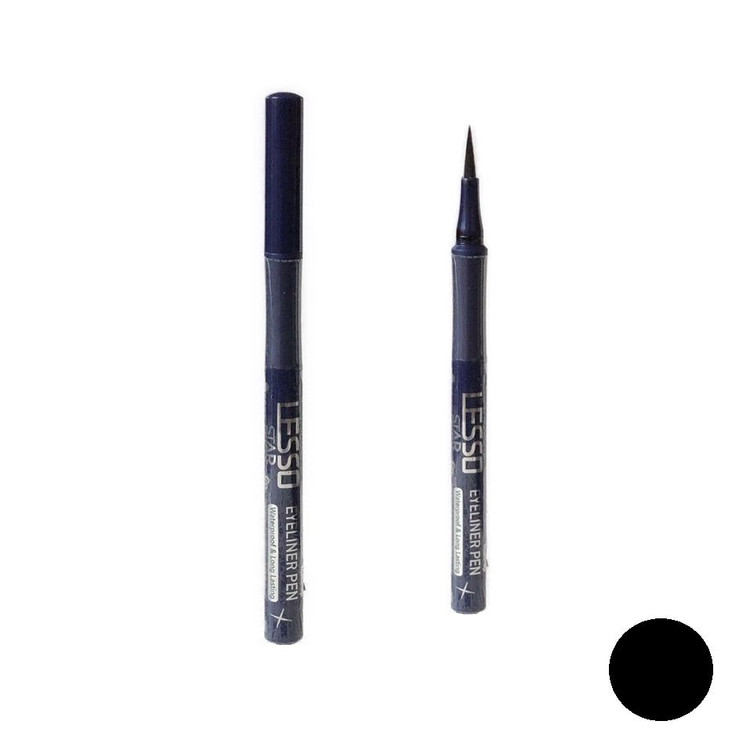 خط چشم ماژیکی مشکی و ضد آب لسو استار