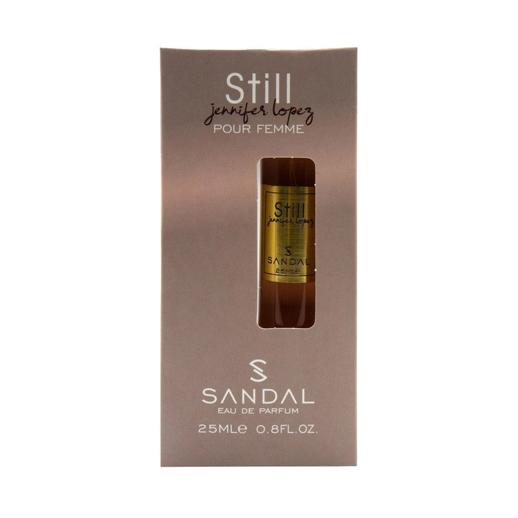 عطر جیبی زنانه صندل مدل استیل جنیفر 25ml