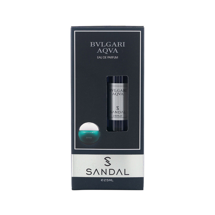 عطر جیبی مردانه صندل مدل آکوا بولگاری 25ml