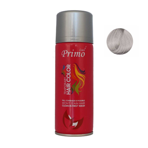 اسپری رنگ مو نقره ای پریمو