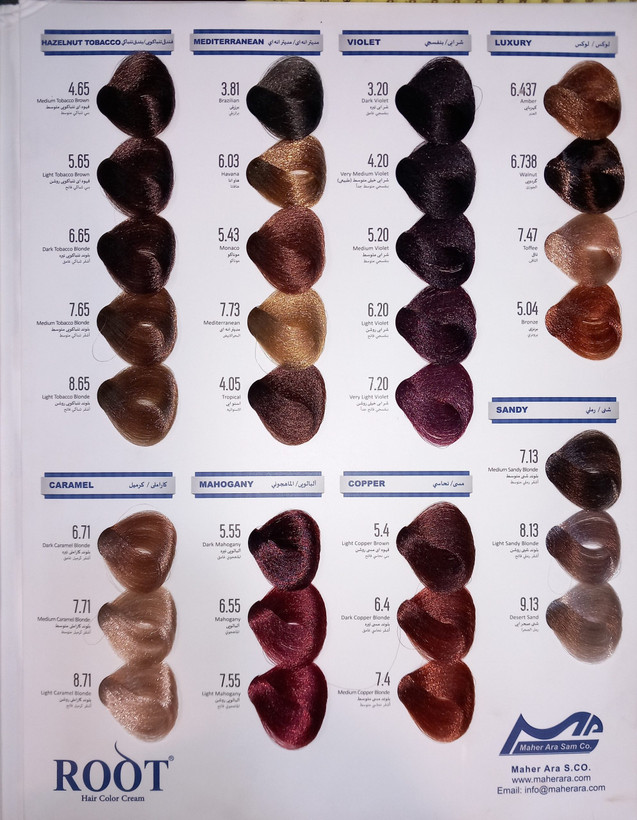 رنگ موی روت 120ml