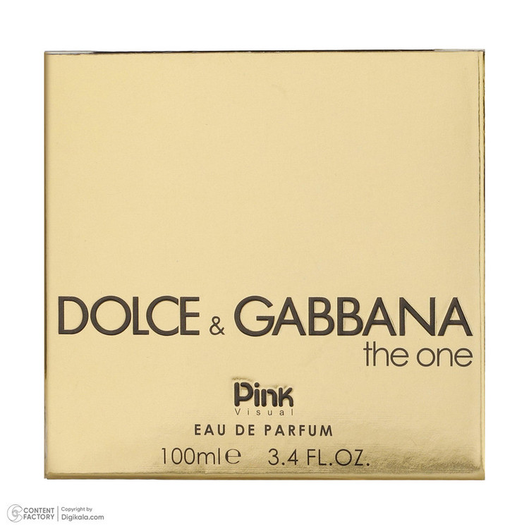 ادکلن پینک مدل DOLCE GABBANA The One حجم 100 میلی لیتر