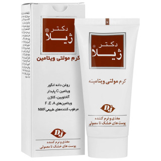 کرم مرطوب کننده دکتر ژیلا مدل مولتی ویتامین