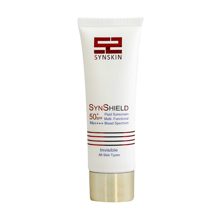 کرم ضدآفتاب فلوئید بی رنگ ساین اسکین SPF50