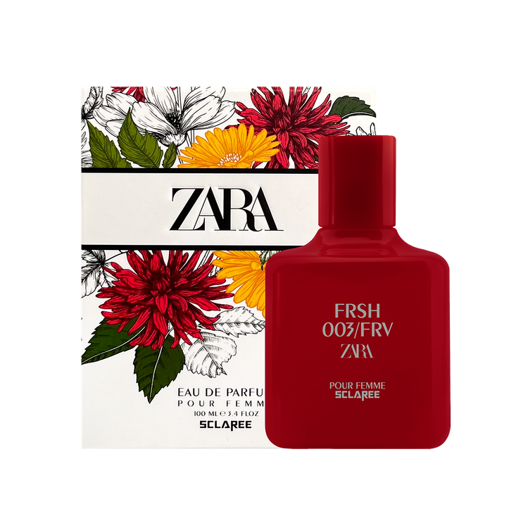 ادوپرفیوم زنانه اسکلاره مدل Zara Frsh 003 حجم 100 میلی لیتر