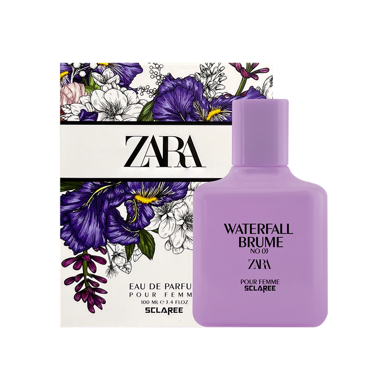 ادوپرفیوم زنانه اسکلاره مدل Zara Waterfall Brume حجم 100 میلی لیتر