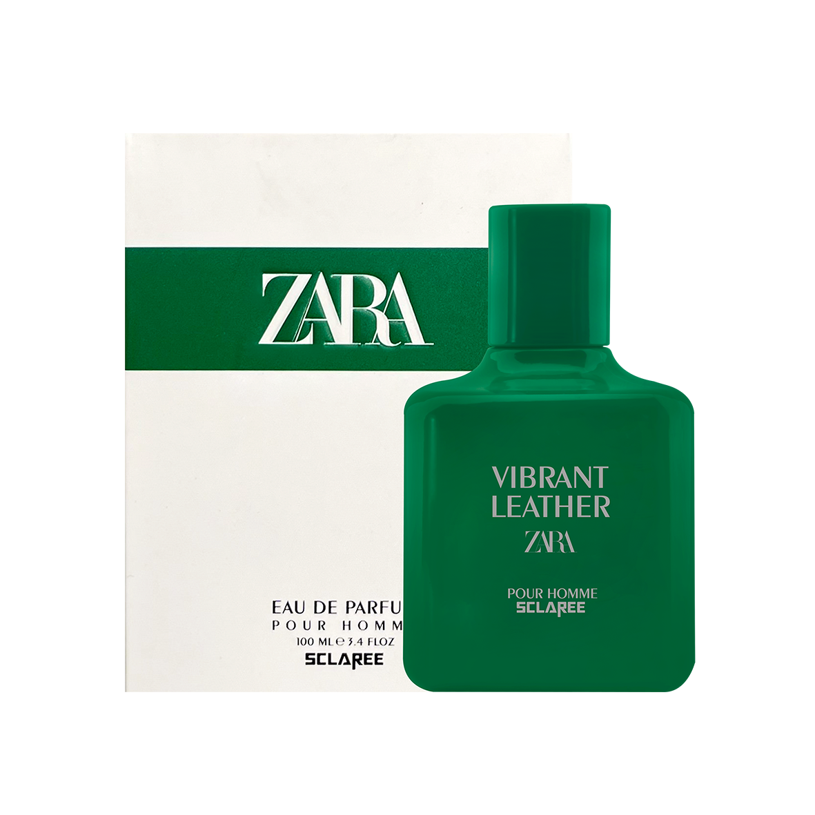 ادوپرفیوم زنانه اسکلاره مدل Zara Vibrant Leather حجم 100 میلی‌ لیتر