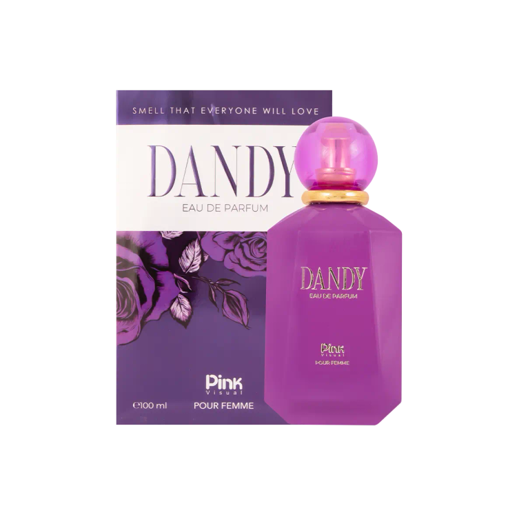 ادوپرفیوم زنانه پینک ویژوآل مدل Dandy حجم 100 میلی لیتر