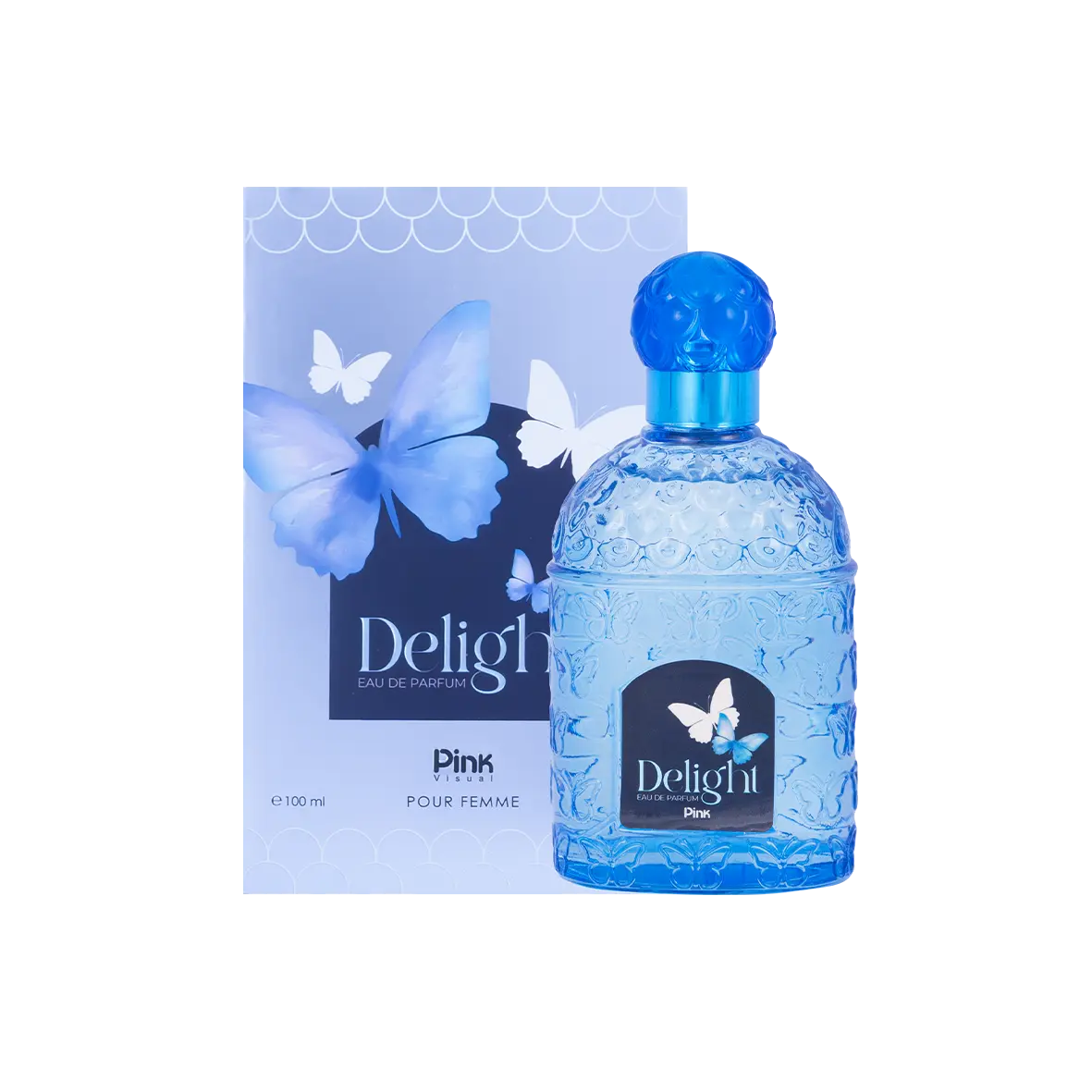 ادوپرفیوم زنانه پینک ویژوآل مدل Delight حجم 100 میلی لیتر